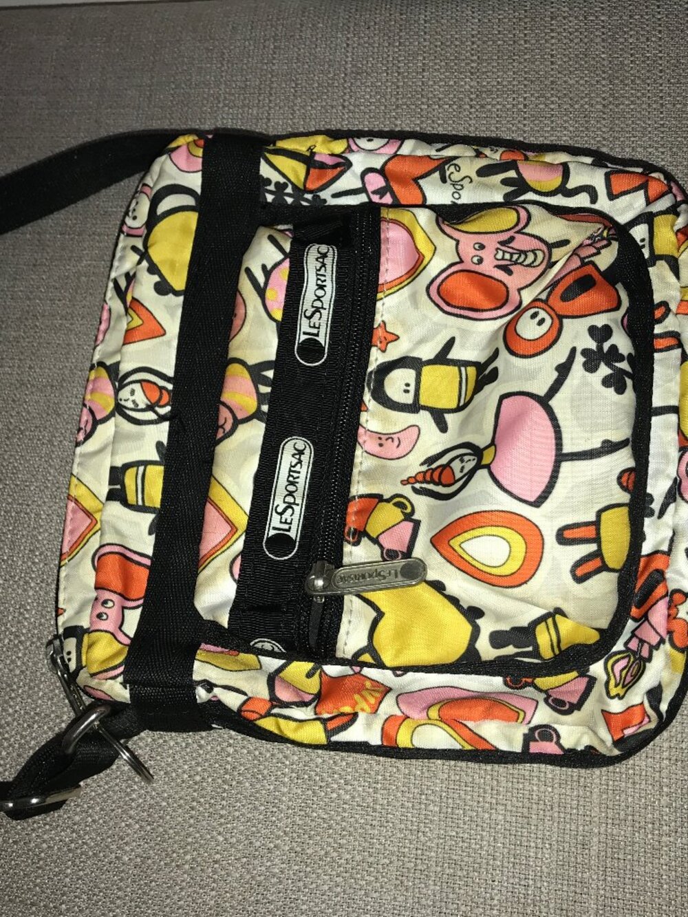 2006 Tokidoki Lesportsac "Wonder Boy" Crossbody Handbag Purse View 4